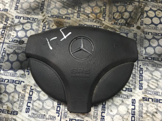 подушка безопасности водителя Mercedes-Benz A-Класс W168 2000, 1.6 л., M 166.960, бензин, АКПП, хетчбэк 5 дв., A1684600198