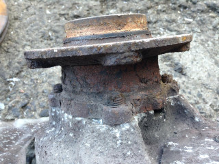 ступица передняя левая BMW 7 серия E65/E66/E67 [рестайлинг] 2007, 3.0 л., дизель, АКПП, седан