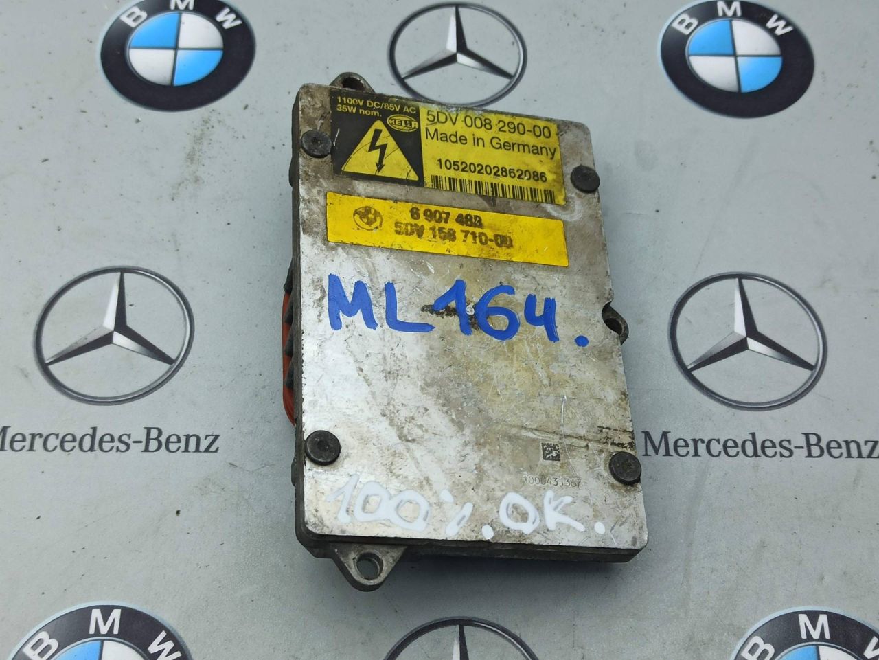 блок розжига ксенона Mercedes-Benz M-Класс W164 2008, 6907488 - фото №1
