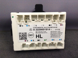 модуль управления двери Mercedes-Benz S-Класс W222/C217/A217 2015, 3.0 л., OM 642.861, дизель, АКПП, седан, A2229001914