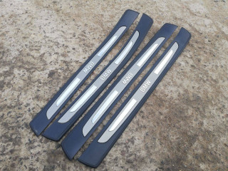 Накладка на порог внутренняя (комплект) BMW 7 серия E65/E66/E67 [рестайлинг] 2006