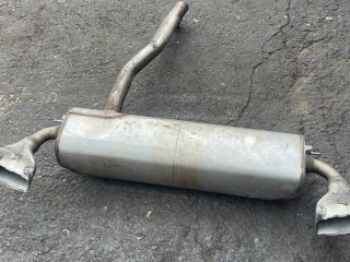 банка глушителя задняя BMW 5 серия G30/G31 2018, 2.0 л., B48 B20 A, бензин, задний привод, правый руль, 8657594