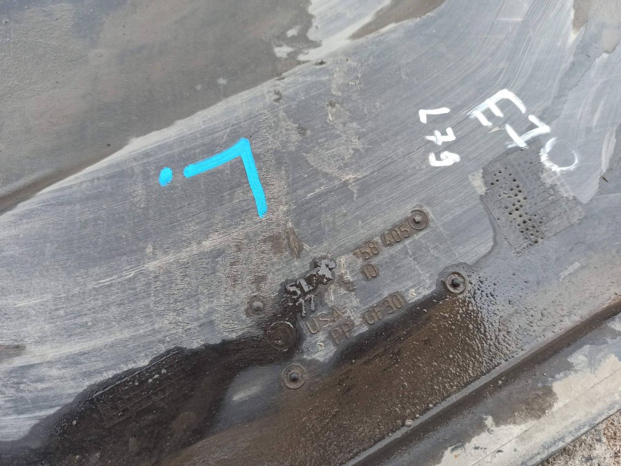 защита днища BMW X5 E70 2009, 3.0 л., дизель, АКПП, внедорожник 5 дв., 7158405 - фото №1