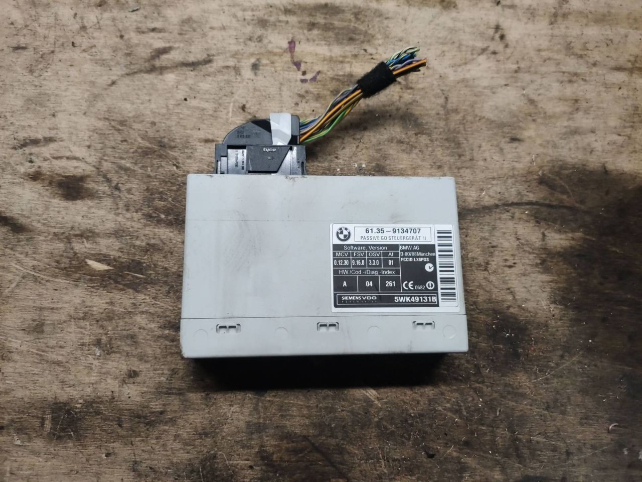 Блок управления бесключевым доступом BMW X5 E70 2007, 4.8 л., N62 B48 A, бензин, 9134707 - фото №1