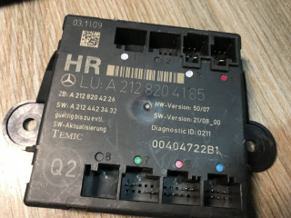 модуль управления двери Mercedes-Benz E-Класс W212/S212/C207/A207 2010, 2.1 л., OM 651.924, дизель, АКПП, серебристый, седан, A2128204185