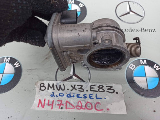 заслонка дроссельная BMW X3 E83 [рестайлинг] 2009, 2.0 л., N47 D20 C, дизель, 7804373