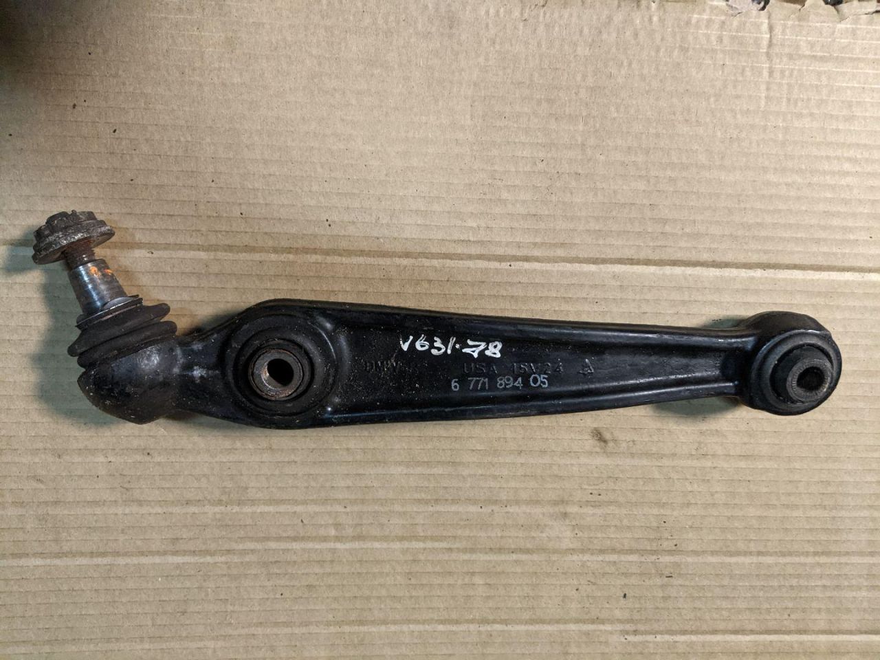 рычаг передний правый BMW X5 E70 2009, 4.8 л., N62 B48 A, бензин, АКПП, внедорожник 5 дв., 6771894 - фото №1