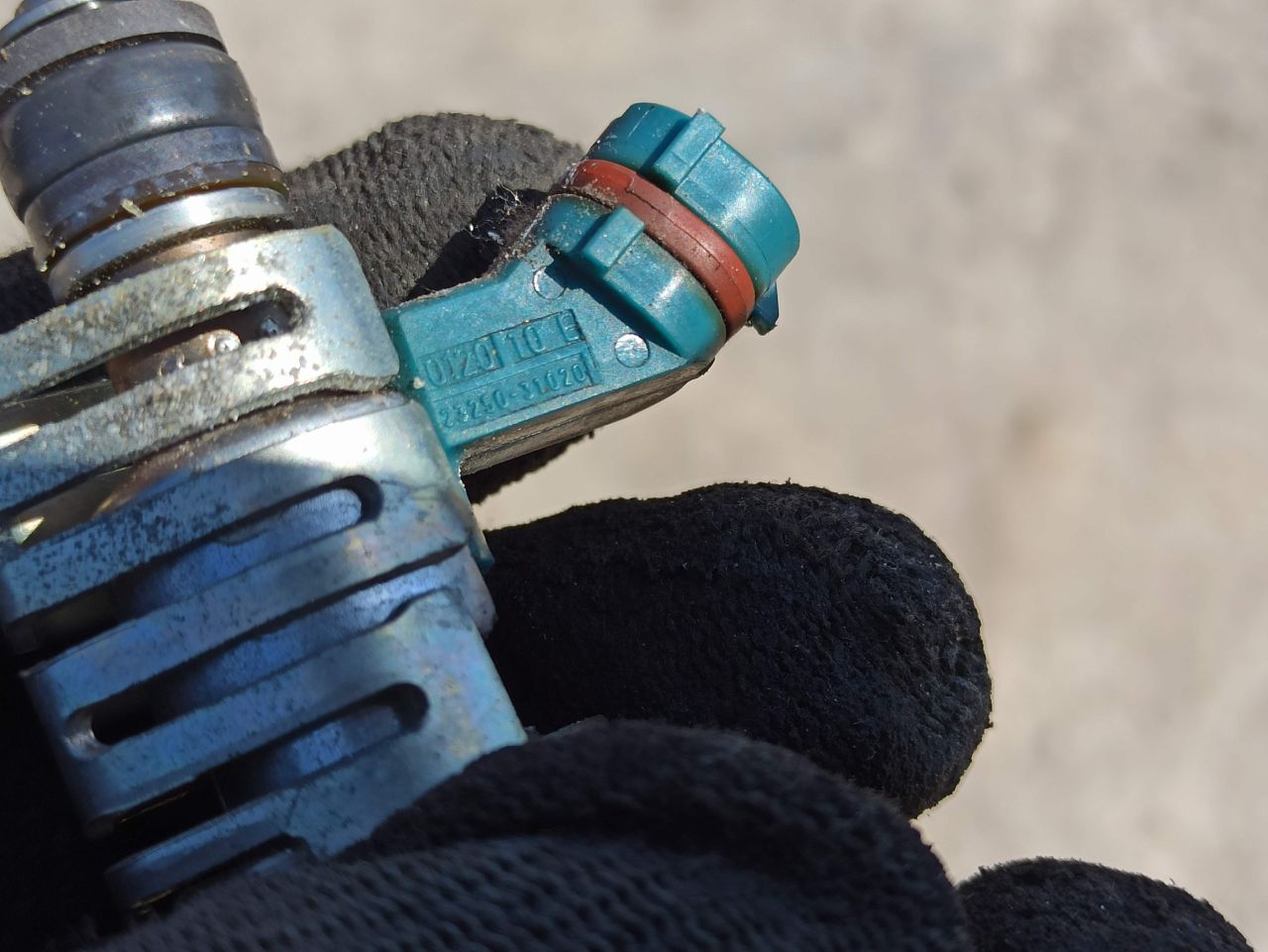 форсунка Lexus GS 4 поколение 2013, 2.5 л., 4GR-FSE, бензин, 23250-31020 - фото №1