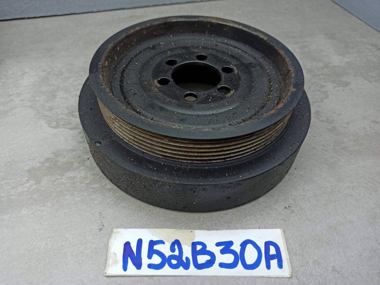 шкив коленвала BMW 3 серия E90/E91/E92/E93 2007, 2.5 л., N52 B25 AE, бензин, полный привод - фото №1