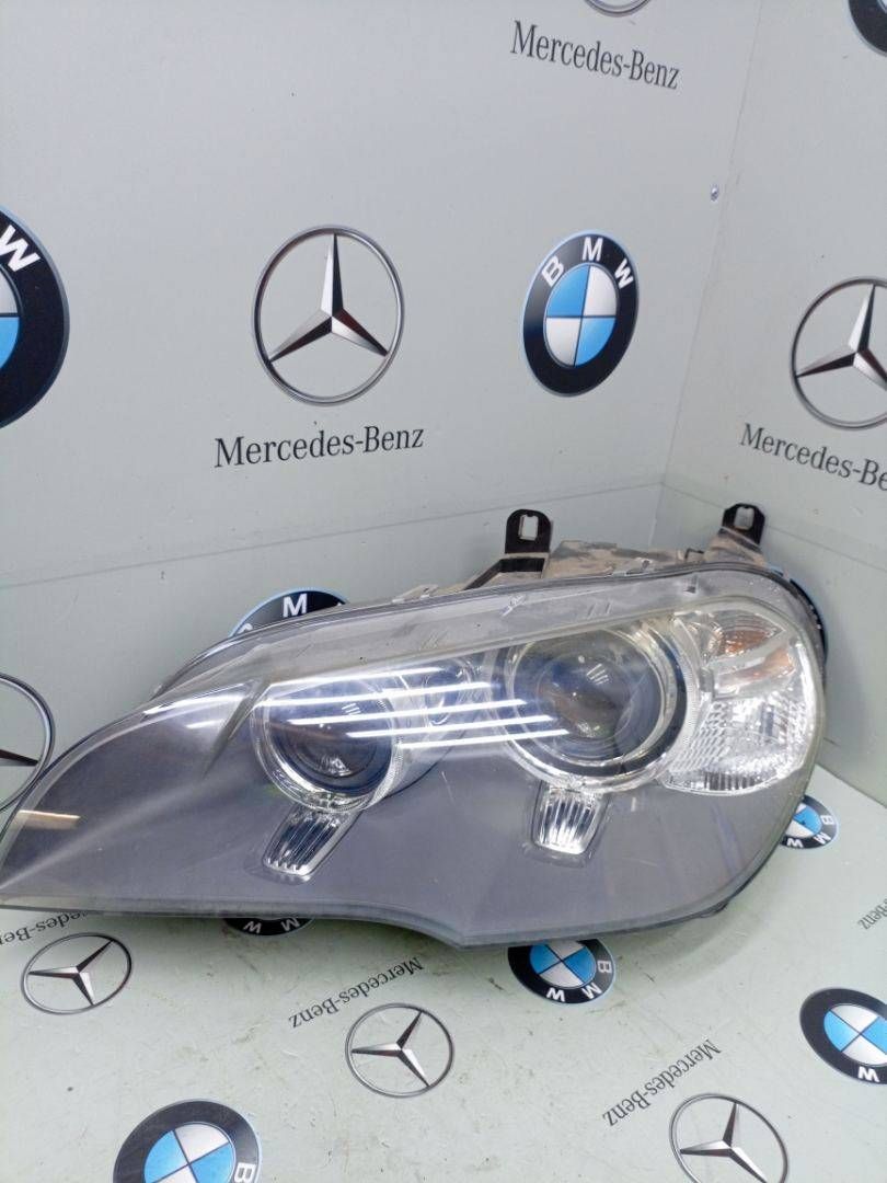 фара левая BMW X5 E70 2010, 7221893 - фото №1