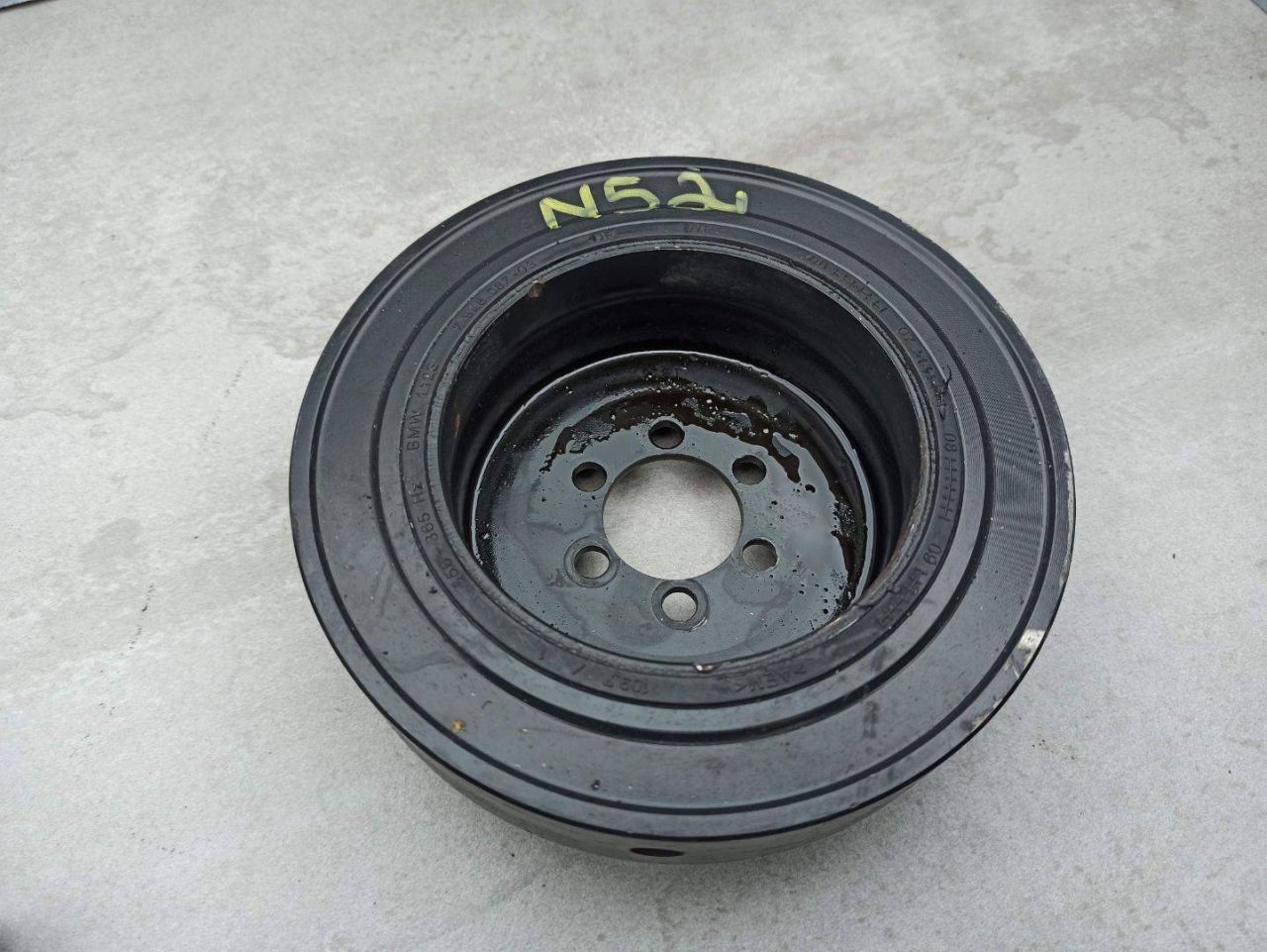 шкив коленвала BMW 5 серия E60/E61 (2002 - 2007), 3.0 л., N52 B30 AF, бензин, 7546087 - фото №1