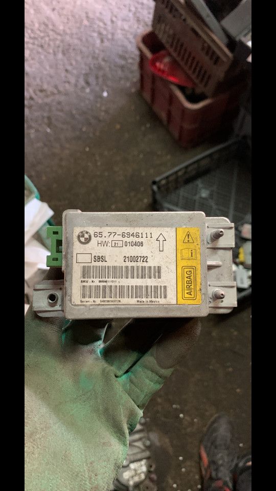 блок AirBag BMW 7 серия E65/E66/E67 2002, 65776946111 - фото №1