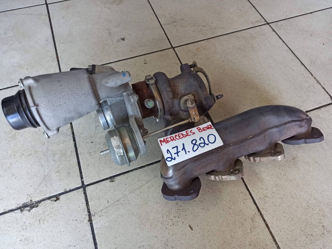 турбина Mercedes-Benz 2013, 2.0 л., бензин, A2710903580 - фото №1