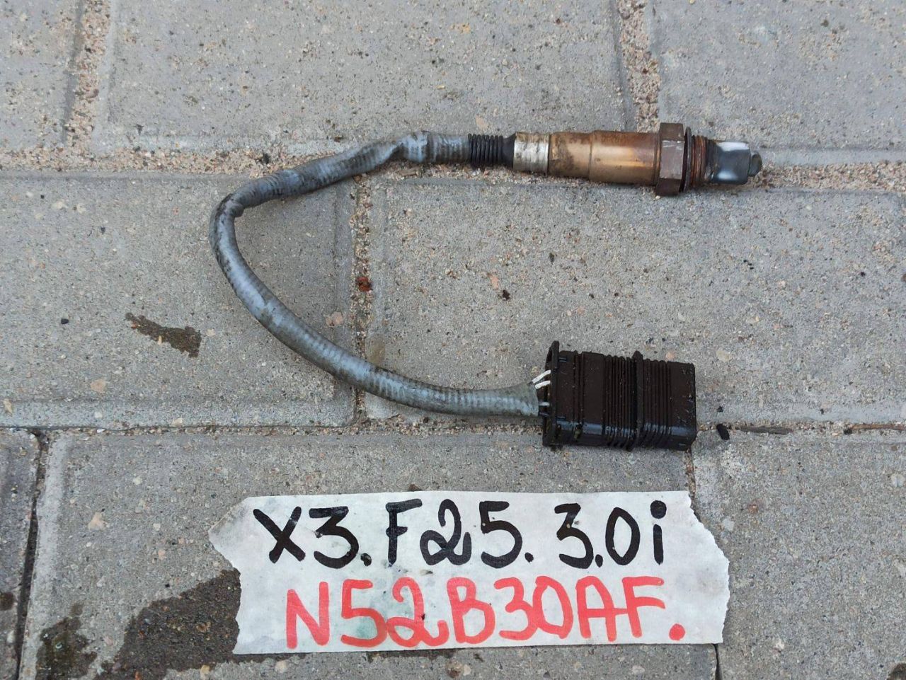 лямбда-зонд BMW X3 F25 2011, 3.0 л., N52 B30, бензин, 7603023, 0258010218 - фото №1