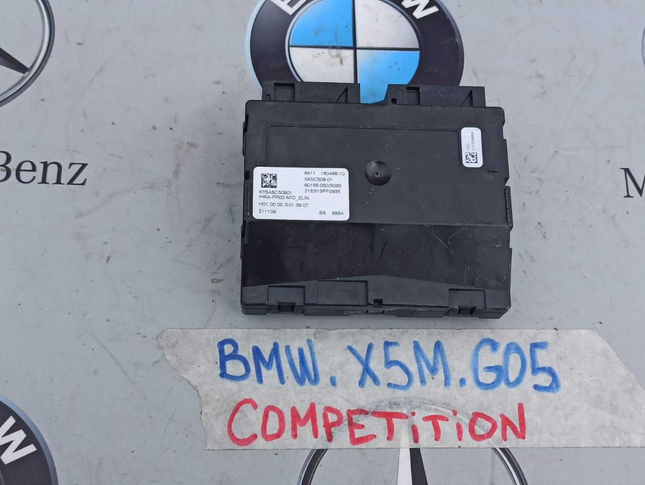 блок управления печки / климат-контроля BMW X5 M F95 2021, 4.4 л., бензин, полный привод, 5A5C509 - фото №1