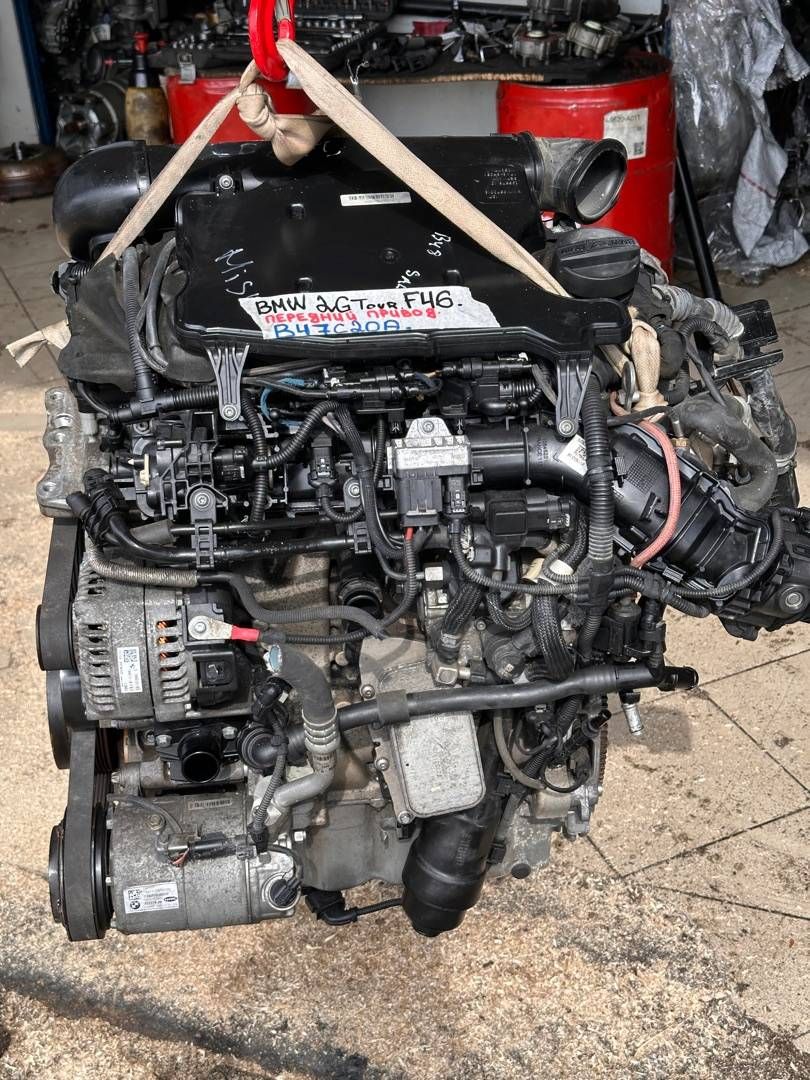 двигатель BMW 2 серия Gran Tourer F46 2016, 2.0 л., B47 C20 A, дизель, B47C20A - фото №1