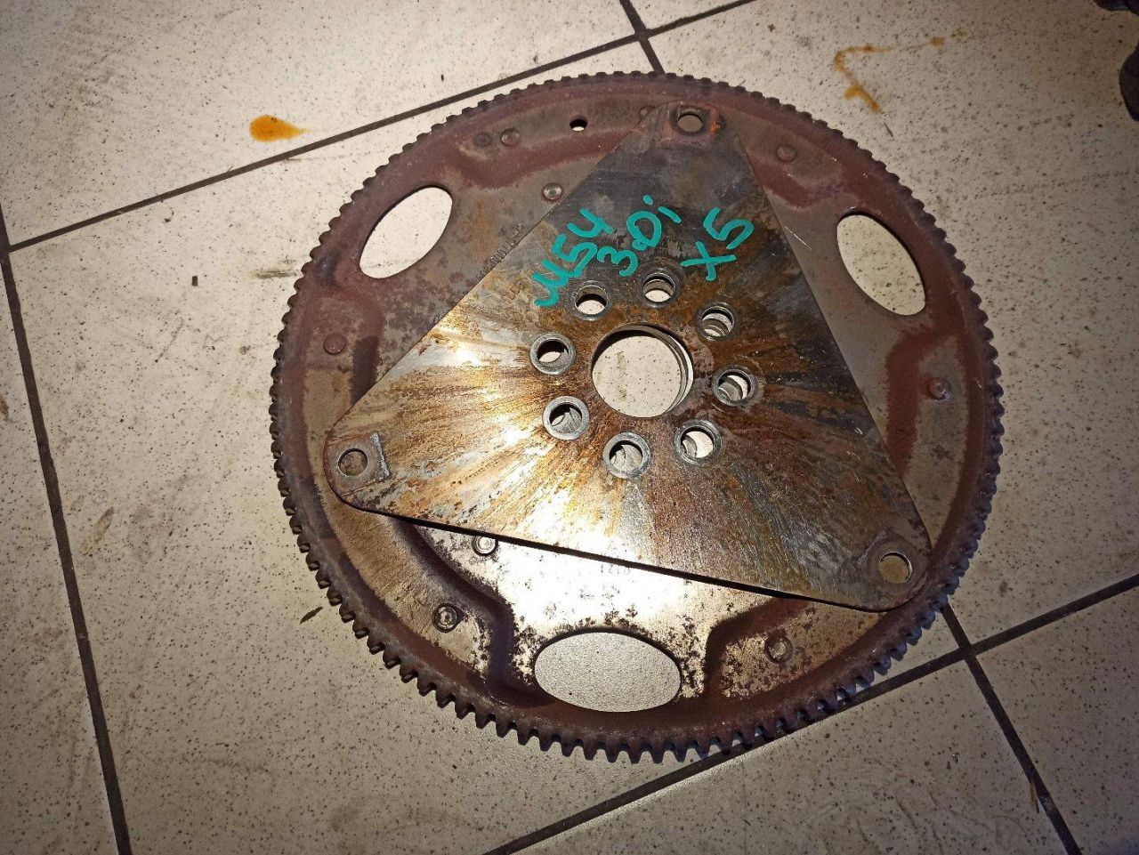 маховик BMW X5 E53 2003, 3.0 л., бензин, 7508000 - фото №1