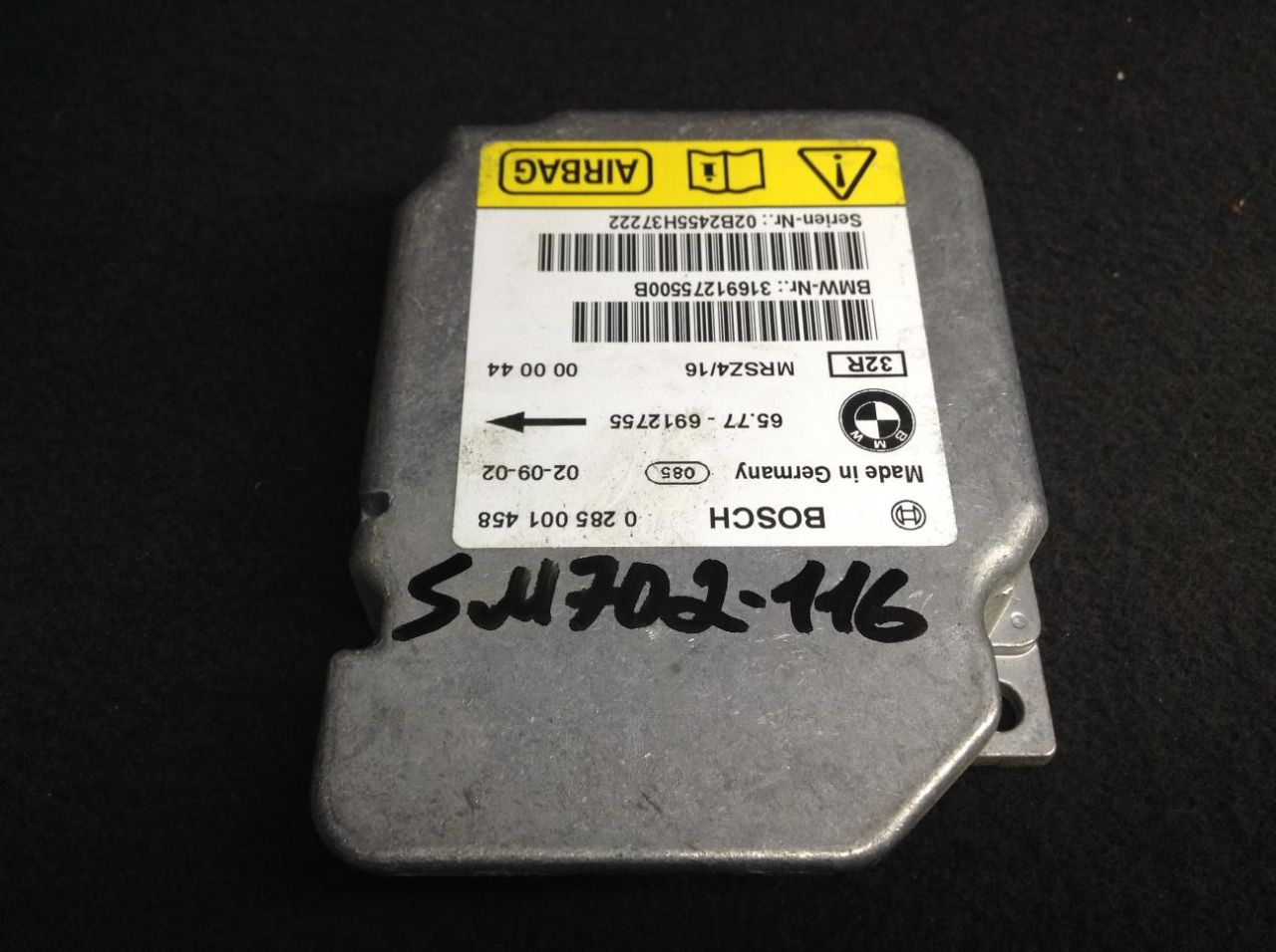 блок AirBag BMW 3 серия E46 2002, 2.5 л., бензин, АКПП, седан, 6912775 - фото №1