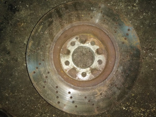 диск тормозной передний Mercedes-Benz E-Класс W212/S212/C207/A207 2012, 2.1 л., OM 651.924, дизель, АКПП, темно-серый, седан