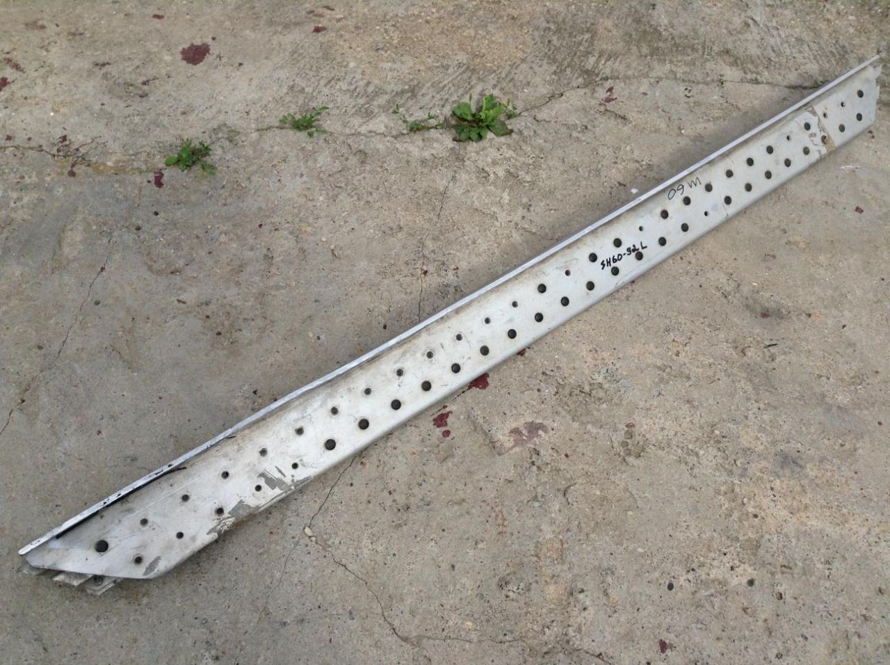 накладка на порог BMW X5 E53 2001, 2.9 л., АКПП, внедорожник 5 дв., 8403077 - фото №1