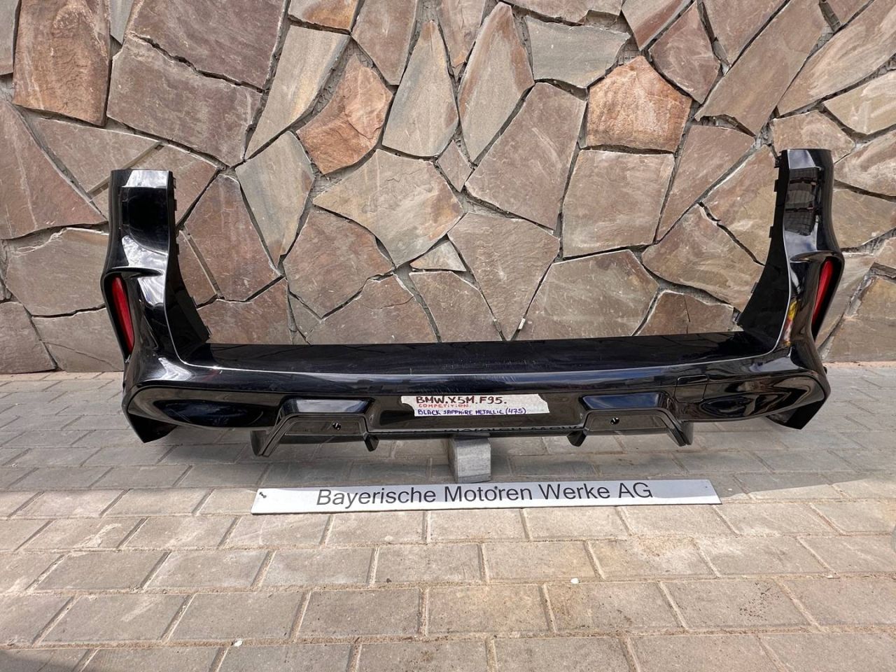 бампер задний BMW X5 M F95 2021, 4.4 л., бензин, полный привод - фото №1