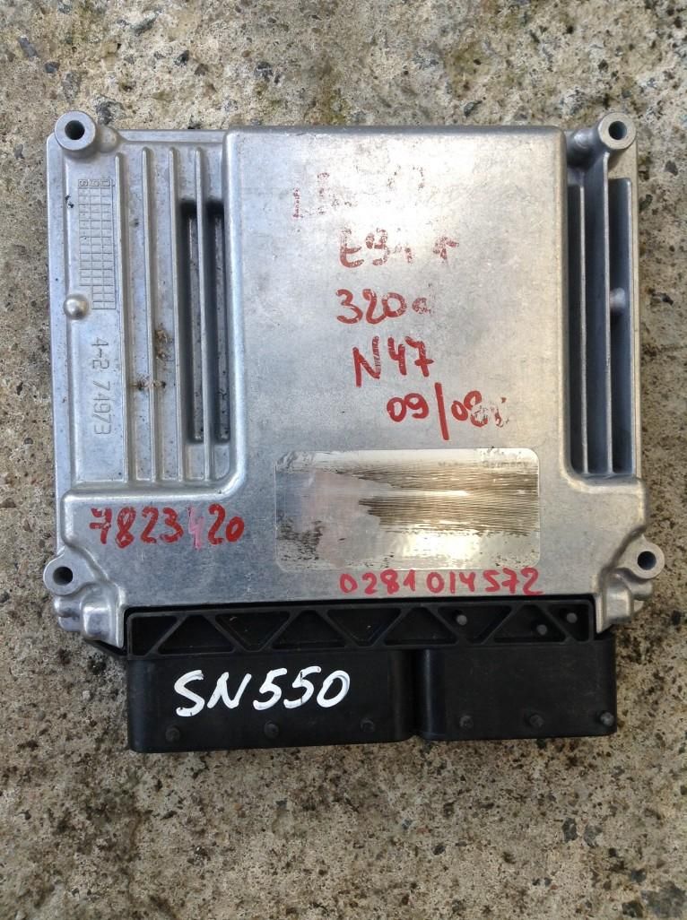 блок управления двигателем BMW 3 серия E90/E91/E92/E93 2004, 2.0 л., N47 D20 A, дизель, АКПП, седан, 7823420, 8512498 - фото №1