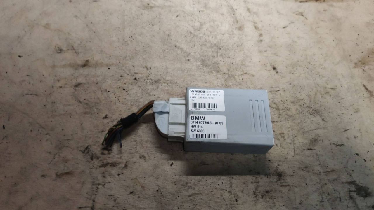 блок управления подвеской BMW X5 E70 2007, 3.0 л., дизель, АКПП, 6778966 - фото №1