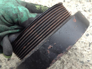 шкив коленвала BMW 7 серия F01/F02 2009, 3.0 л., N54 B30 A, бензин, АКПП, седан