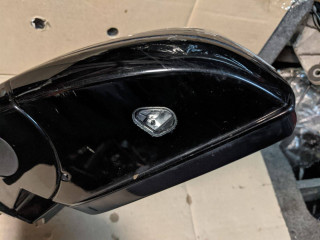 накладка на зеркало Mercedes-Benz E-Класс W212/S212/C207/A207 2012, 2.1 л., OM 651.924, дизель, АКПП, темно-серый, седан