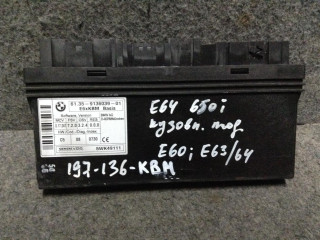 Блок управления BCM (Body Control Module) BMW 6 серия E63/E64 [рестайлинг] 2008, 4.8 л., N62 B48 B, бензин, АКПП, кабриолет, 9136039
