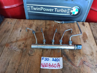 топливная рампа BMW 3 серия F30/F31/F34 2014, 2.0 л., N20 B20 B, бензин, 7585411