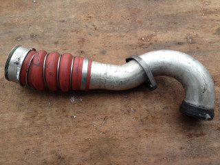 патрубок интеркулера BMW 3 серия E90/E91/E92/E93 [рестайлинг] 2008, 3.0 л., дизель, АКПП, седан, 7801957, 7801958