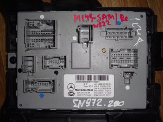 блок SAM Mercedes-Benz S-Класс W222/C217/A217 2014, 3.0 л., OM 642.861, дизель, АКПП, серебристый, седан, A2229003905, 5DK010775-67