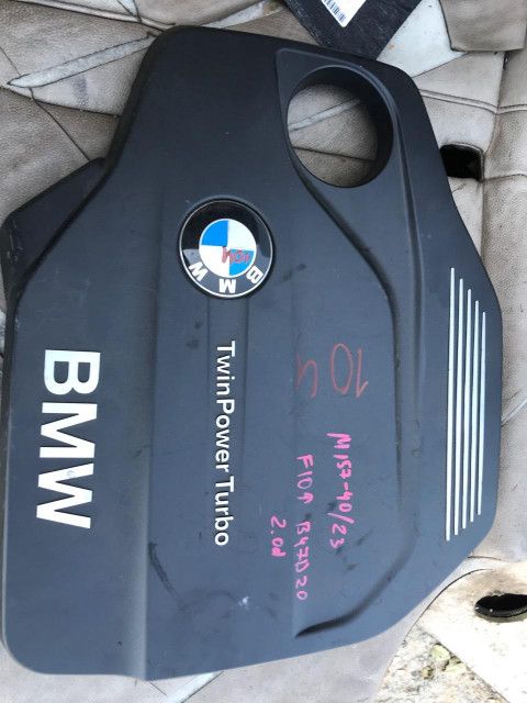 декоративная крышка двигателя BMW 2016, 2.0 л., B47 D20 A, дизель, АКПП, черный, седан, 11148514202, 8514202 - фото №1