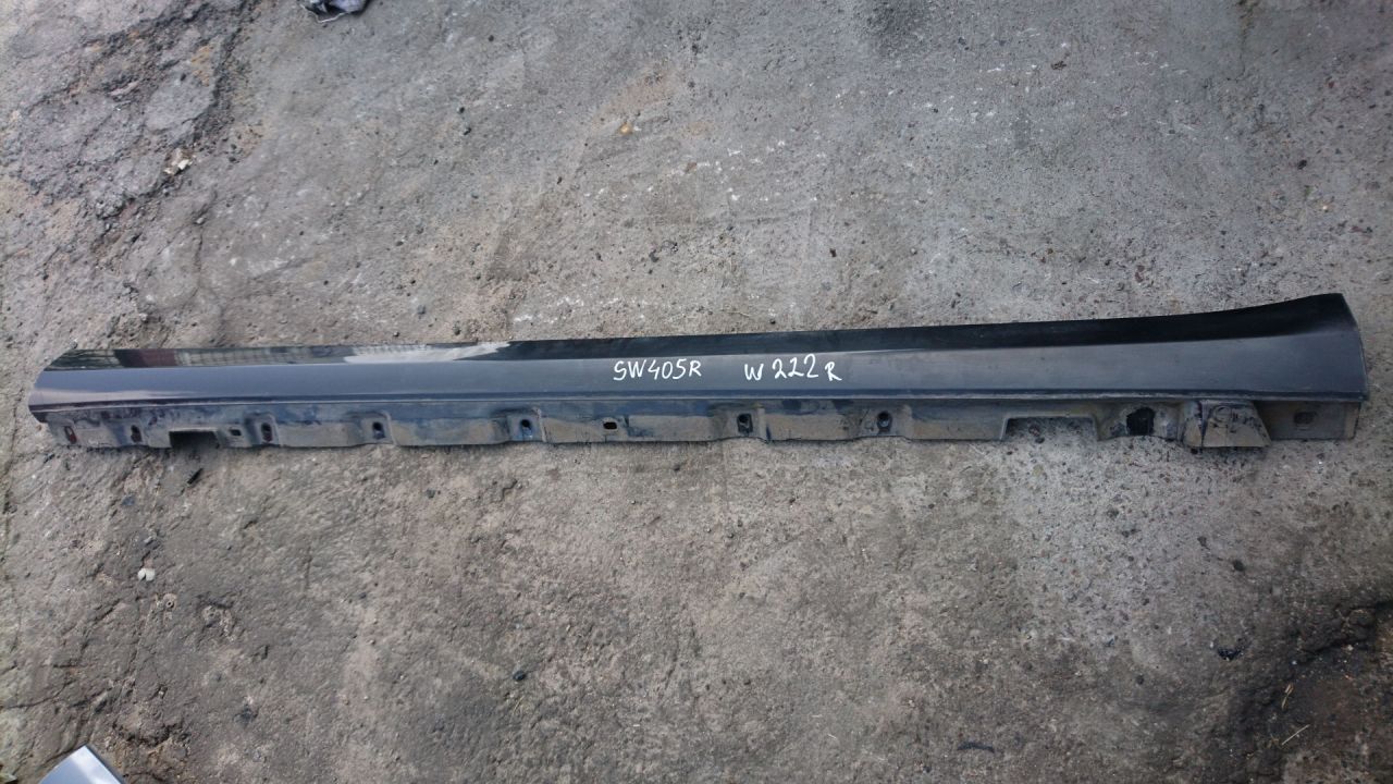 накладка на порог Mercedes-Benz S-Класс W222/C217/A217 2013, 3.5 л., дизель, АКПП, седан, A2226900140 - фото №1