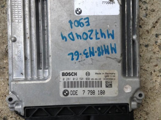 блок управления двигателем BMW 3 серия E90/E91/E92/E93 2004, 2.0 л., дизель, АКПП, седан, 13617803373, 13617808125, 7798180, 0281012501