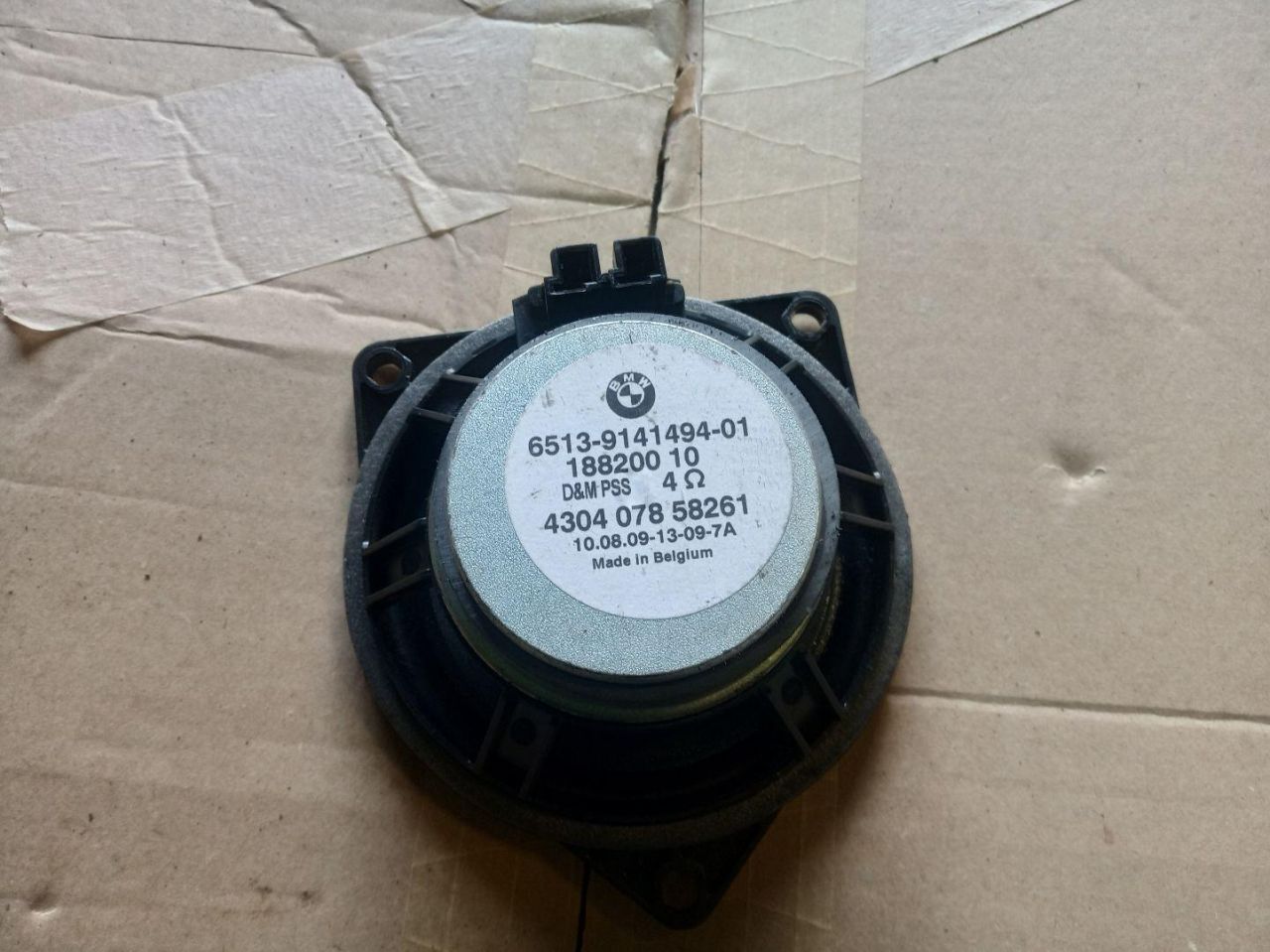 динамик двери BMW X5 E70 2008, 3.0 л., дизель, АКПП, внедорожник 5 дв., 9141494 - фото №1