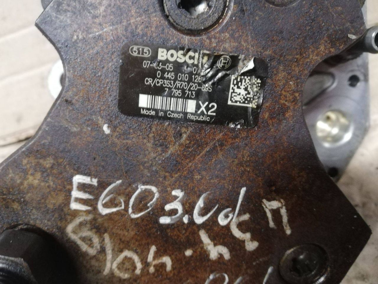 ТНВД BMW 5 серия E60/E61 2006, 3.0 л., дизель, АКПП, седан, 7795713 - фото №1