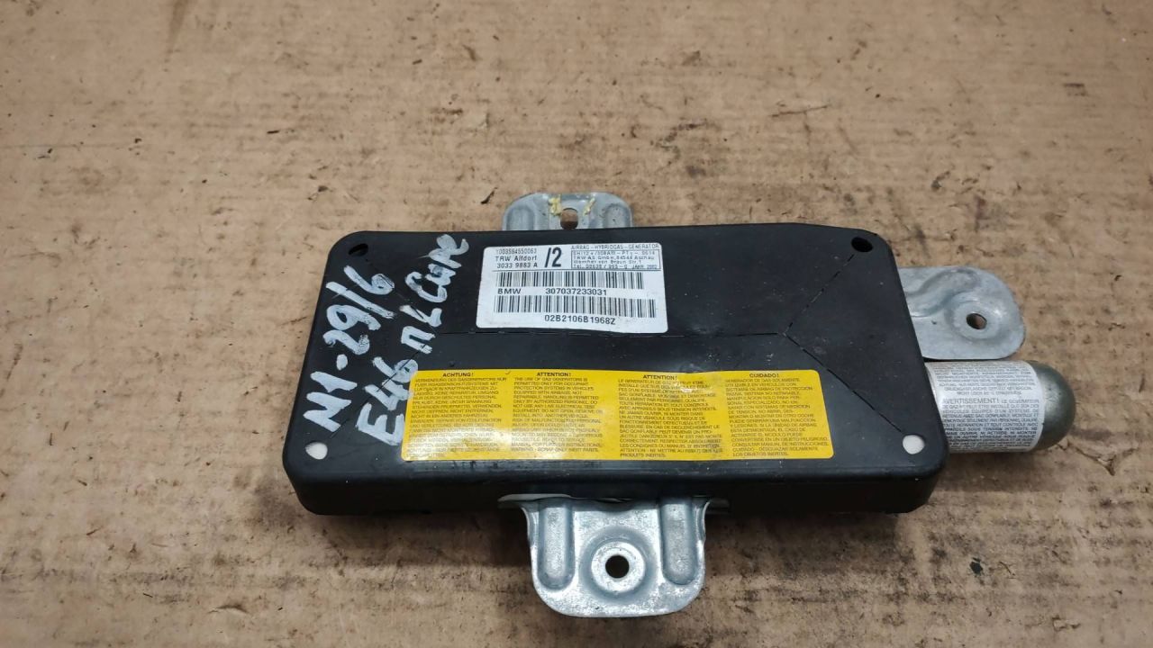 подушка безопасности дверная BMW X5 E53 2002, 3723303 - фото №1