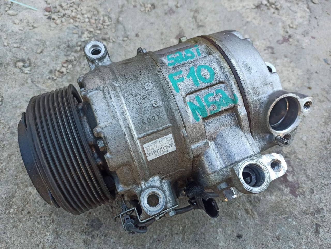 компрессор кондиционера BMW 2011, 2.5 л., N52 B25 AF, бензин, 9165808 - фото №1