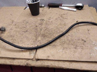 минусовой провод аккумулятора BMW 7 серия E65/E66/E67 [рестайлинг] 2005