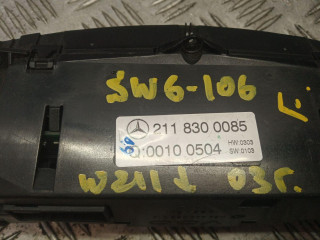 блок управления печки / климат-контроля Mercedes-Benz E-Класс W211/S211 2003, 2118300085, Q00100504