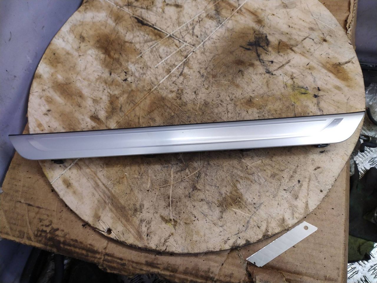 накладка на порог BMW 7 серия G11/G12 2017, 7378053 - фото №1