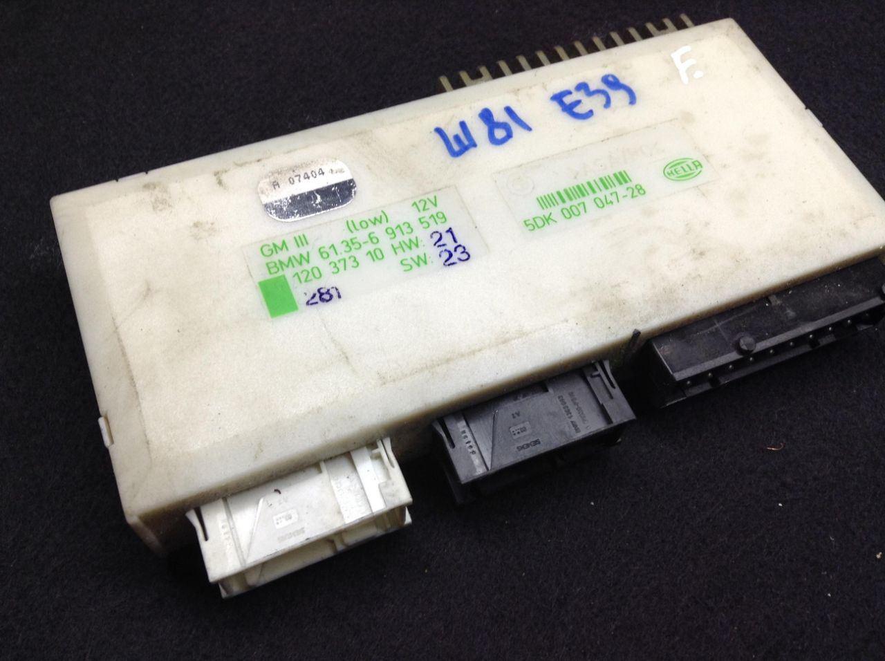 блок комфорта BMW 5 серия E39 2000, 2.8 л., бензин, АКПП, седан, 6913519 - фото №1