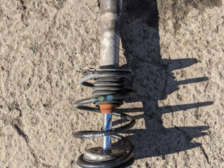 стойка передняя левая BMW 5 серия E60/E61 2007, 3.0 л., N54 B30 A, бензин, АКПП, белый, седан, задний привод, 31316775057