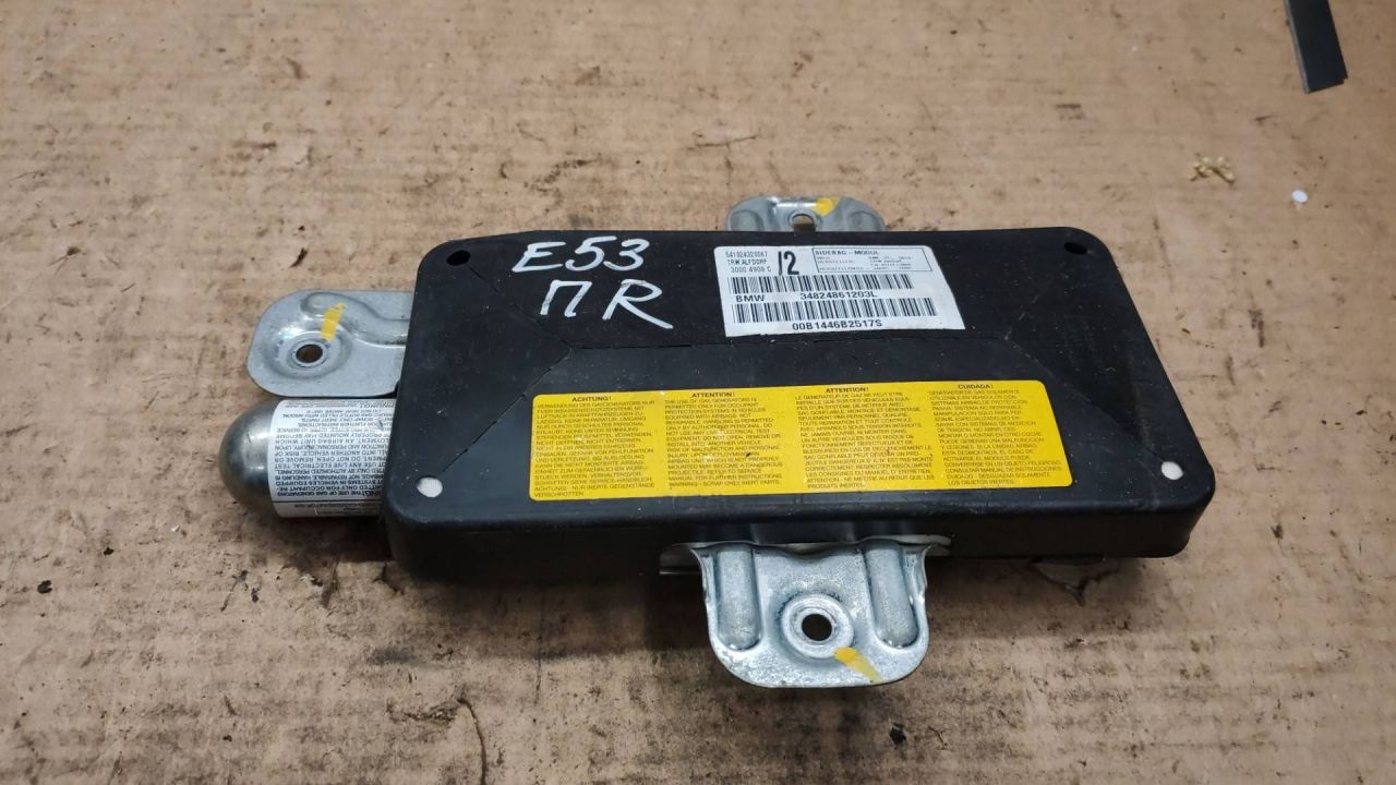 подушка безопасности дверная BMW X5 E53 2000, 4861203 - фото №1