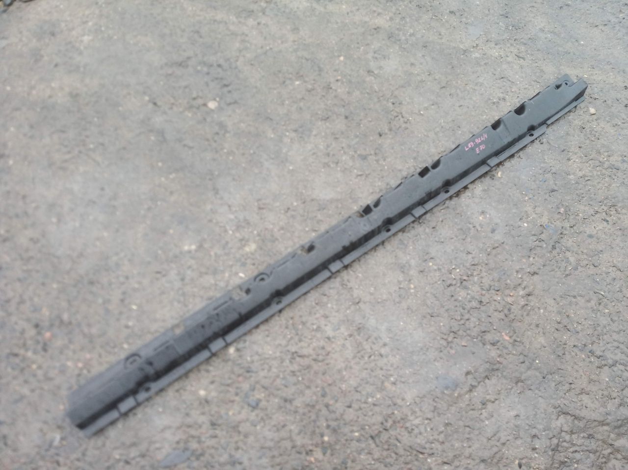 накладка на порог BMW X5 E70 2007, 3.0 л., дизель, АКПП, внедорожник 5 дв. - фото №1