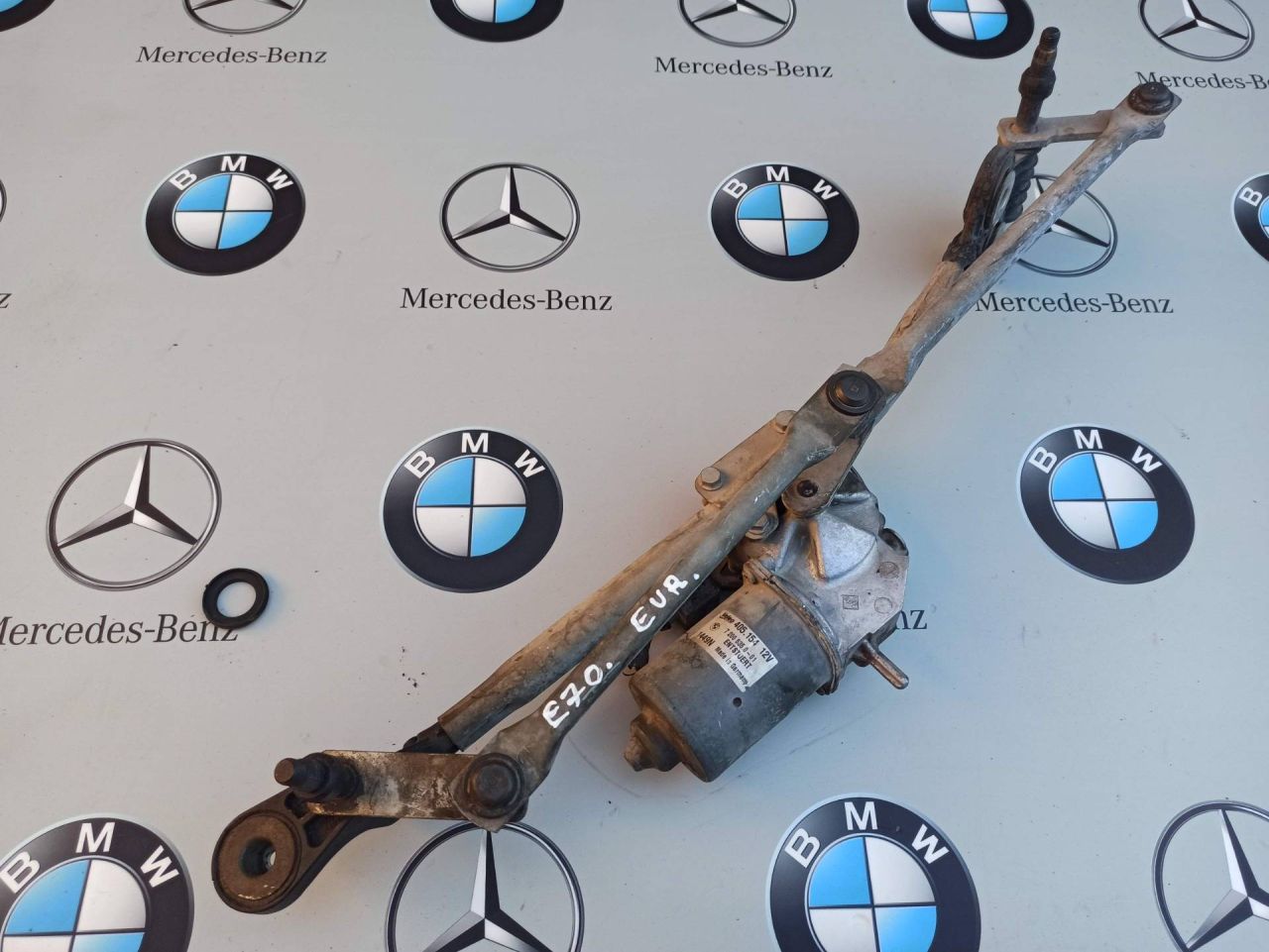 механизм стеклоочистителя (трапеция дворников) BMW X5 E70 2010, 7200535 - фото №1