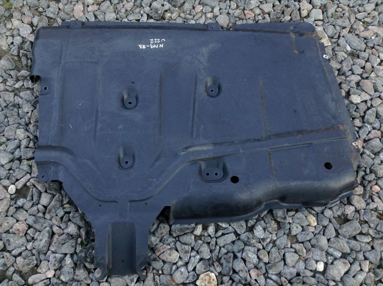 защита днища Mercedes-Benz S-Класс W222/C217/A217 2014, 3.0 л., OM 642.861, дизель, АКПП, серебристый, седан, A2226902507 - фото №1