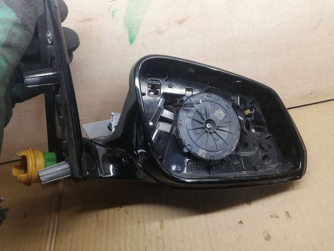 зеркало наружное правое BMW 2016, 2.0 л., B47 D20 A, дизель, АКПП, черный, седан - фото №1